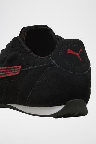 Baskets en cuir Catch SD - Noir et rouge