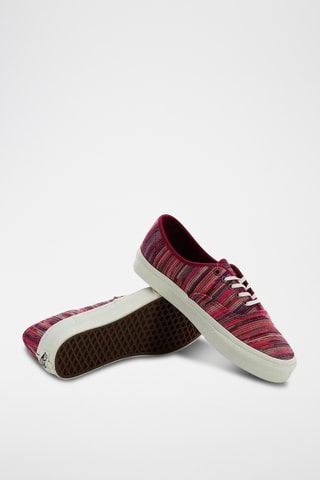 Tennis Authentic Low - Rose et bordeaux