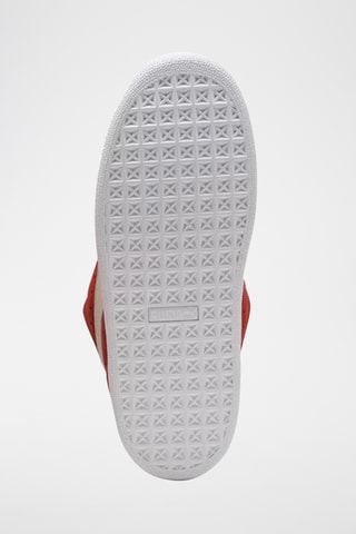 Baskets en nubuck XL - Rouge