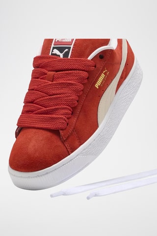 Baskets en nubuck XL - Rouge