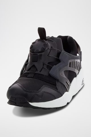 Baskets en cuir Disc Blaze - Noir