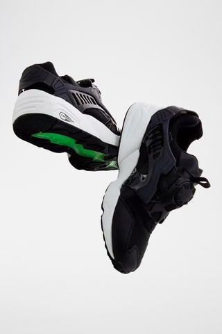 Baskets en cuir Disc Blaze - Noir