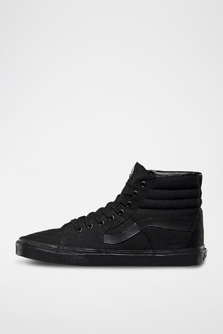 Chaussures de skateboard en nubuck SK8 HI - Noir