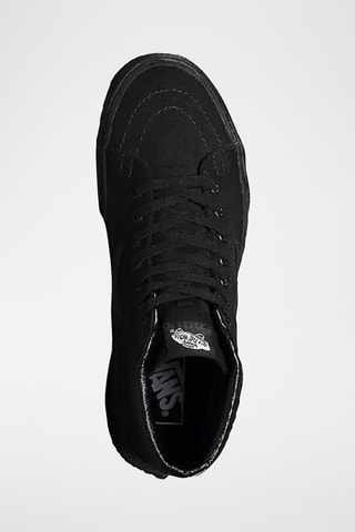 Chaussures de skateboard en nubuck SK8 HI - Noir