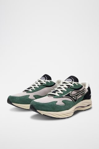 Baskets en nubuck Wave Rider B - Vert foncé