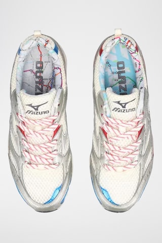 Baskets MXR - Blanc et rouge