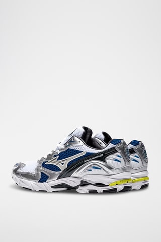 Chaussures de running Wave Rider 10 - Blanc et bleu électrique