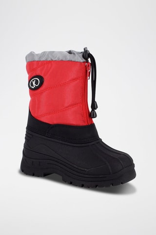 Bottes de neige - Rouge et noir