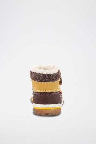 Bottines Thais - Jaune et marron