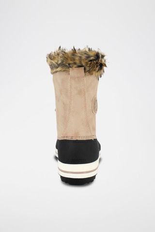 Bottes de neige Elisa - Rose et noir