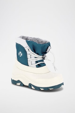Bottes de neige Tyfen - Ecru et bleu pétrole