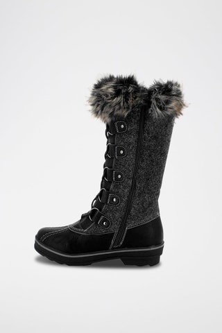 Bottes de neige fourrés Capucine - Noir