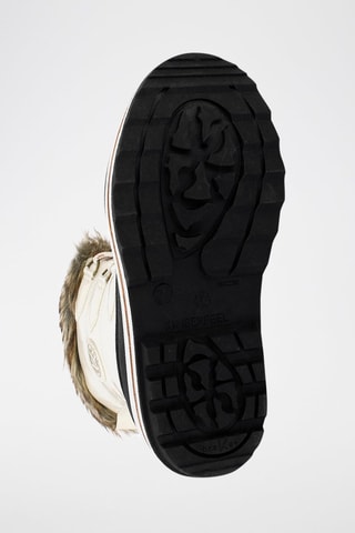 Après-ski fourrés Diana - Blanc et noir