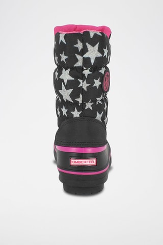 Bottes de neige Naim - Noir et rose