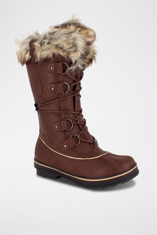 Bottes de neige Manon - Chocolat
