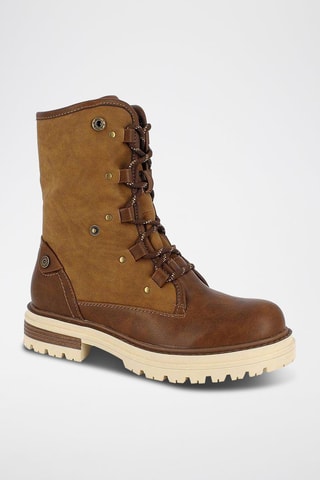 Bottines fourrées Yasmine - Marron