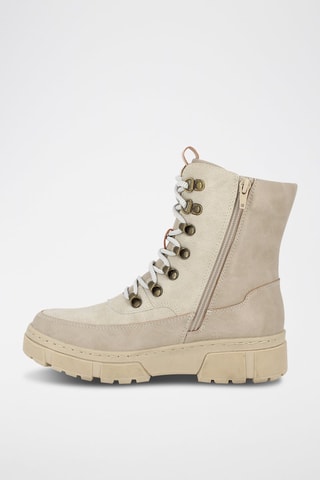 Bottines fourrées Sophie - Beige clair