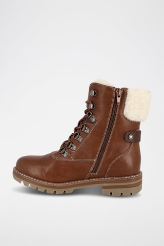 Bottines fourrées Flavie - Marron