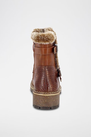 Bottines fourrées Lea - Camel