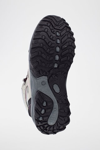 Chaussures de trekking Cervin - Gris clair et fuchsia