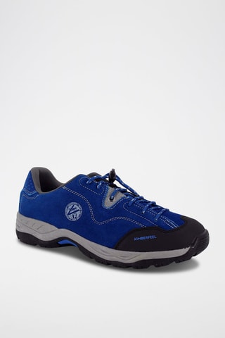 Chaussures outdoor en nubuck Queyra - Bleu et gris