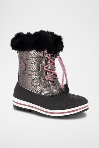 Après-ski fourrés Diana - Argenté