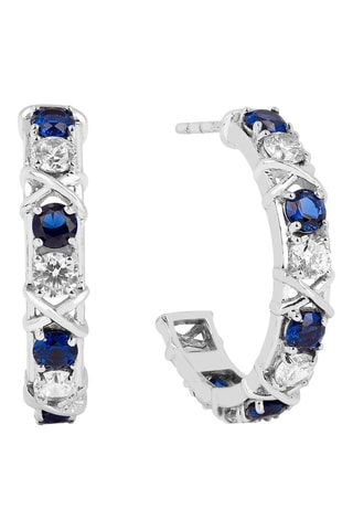 Boucles d'oreilles - Argent et zircons