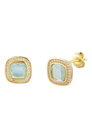 Puces - Argent sterling doré à l'or fin jaune et améthystes