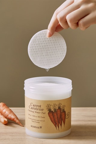 Kalmerende wattenschijfjes Carrot Carotene - 60 schijven