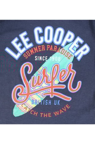 T-shirt - Wit en blauw