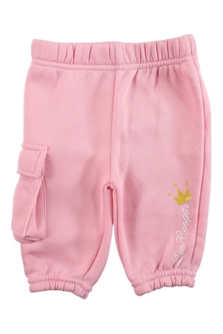 Baseball Jasje en Joggingbroek  - Wit, grijs en roze