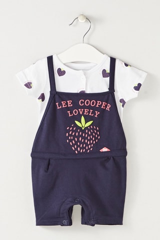 T-shirt - Wit en blauw