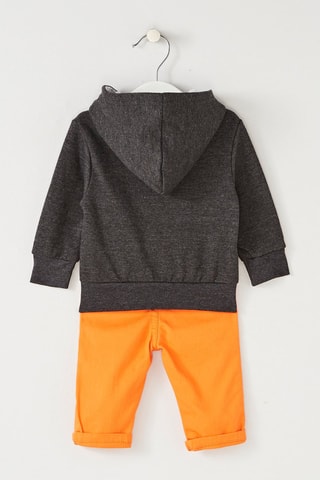 Sweater en Jeans - Wit, blauw, grijs, geel en rood