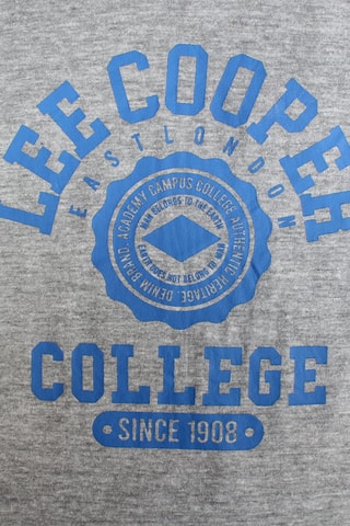 T-shirt - Blauw en grijs