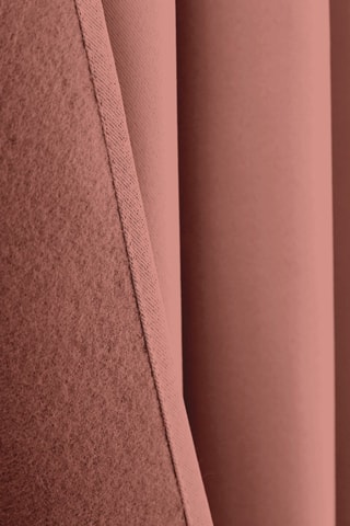 Rideau occultant thermique - Rose boisé - 140 x 260 cm