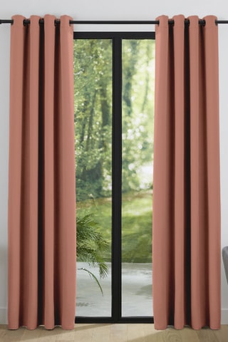 Rideau occultant - Rose boisé - 140 x 260 cm