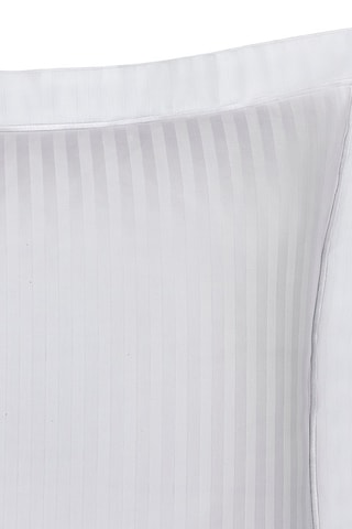 Taie d'oreiller en satin de coton 120 fils/cm² Prestige - Blanc