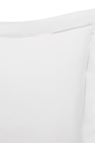Taie d'oreiller en satin de coton 120 fils/cm² Prestige - Blanc
