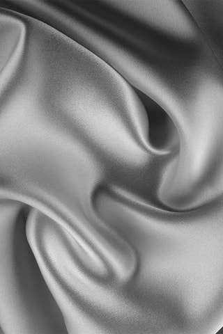 Taie d'oreiller en soie - Argenté