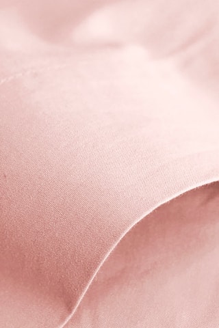 Drap plat en coton 57 fils/cm² - Rose