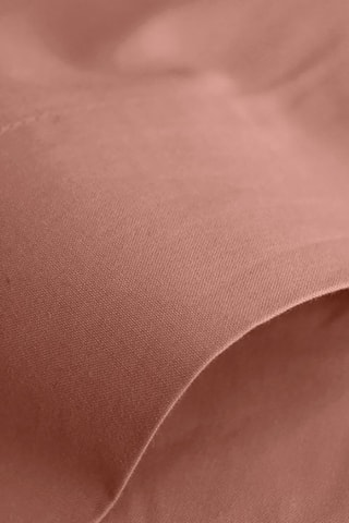 Drap plat en coton 57 fils/cm² - Vieux rose