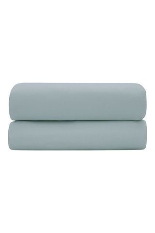 Drap plat en satin de coton 120 fils/cm² Prestige - Céladon