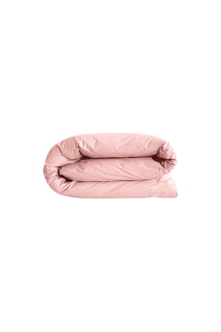 Housse de couette en coton 57 fils/cm² - Rose