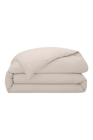 Housse de couette en satin de coton 120 fils/cm² Prestige - Sable