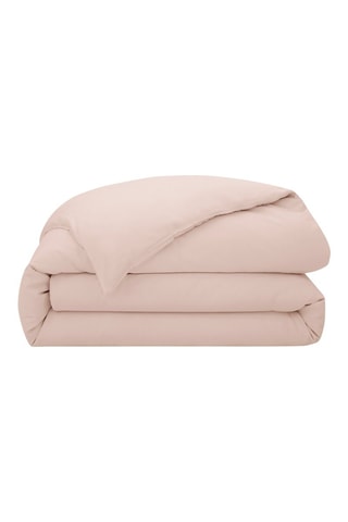 Housse de couette en satin de coton 120 fils/cm² Prestige - Rose clair