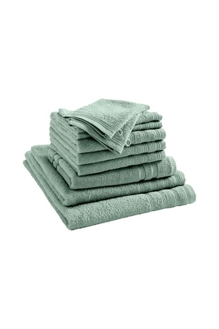 Ensemble de bain - 10 pièces - Vert clair