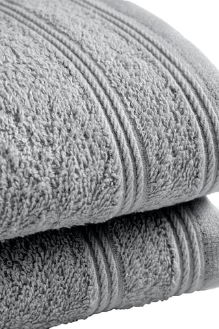 2 serviettes invité - Perle - 30 x 50 cm