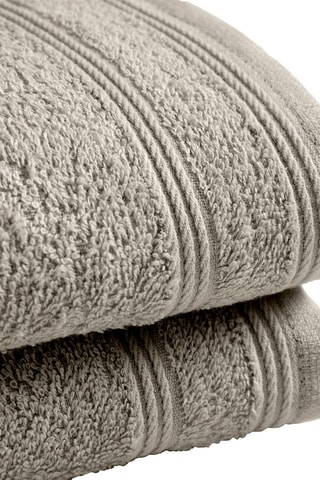 2 serviettes invité - Sable - 30 x 50 cm