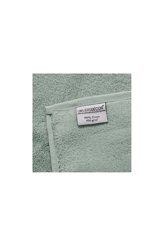 2 gants de toilette Spa Vert céladon