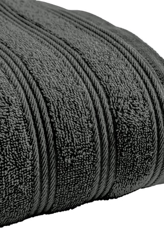 Serviette de toilette - Gris - 50 x 100 cm
